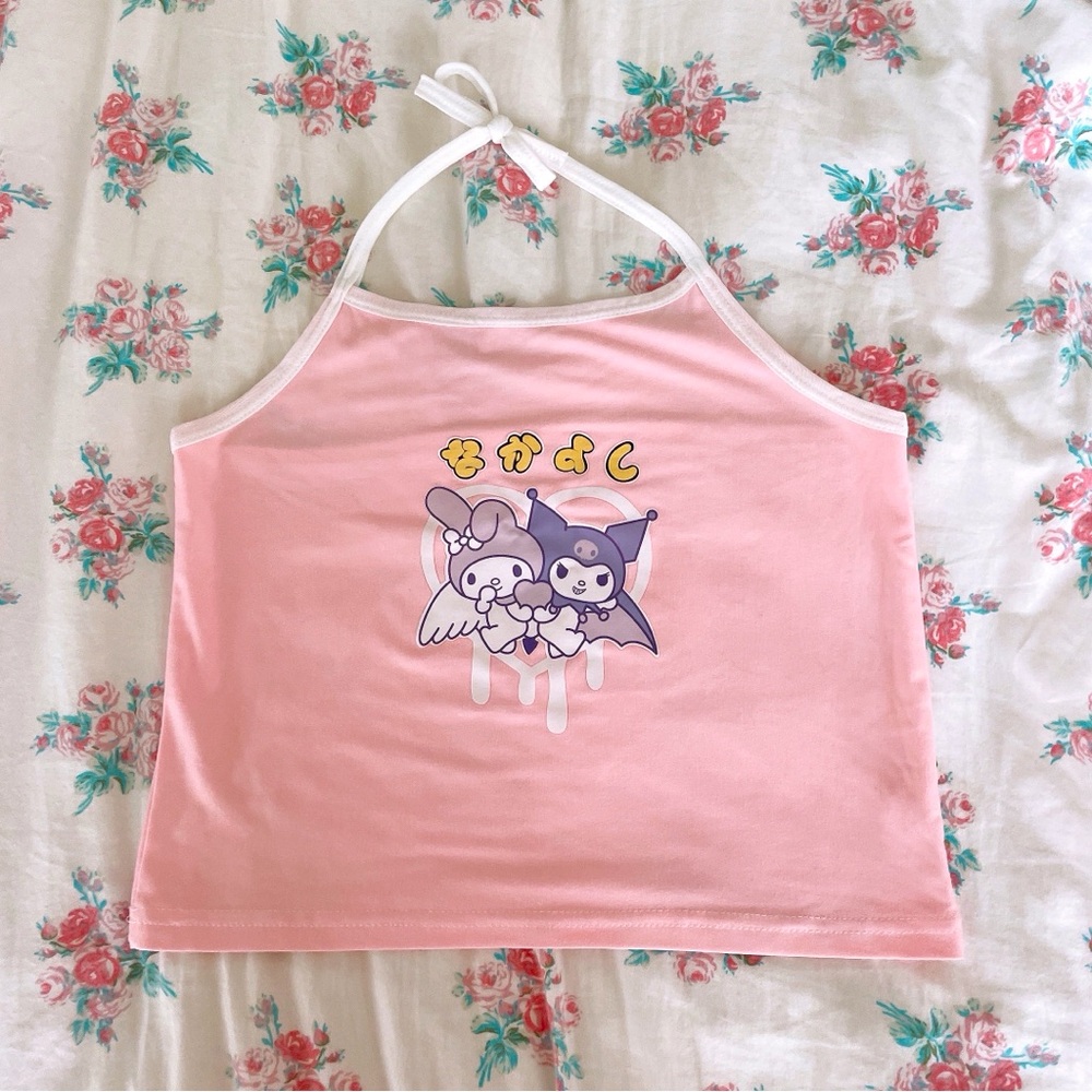 My Melody & Kuromi Halter Top